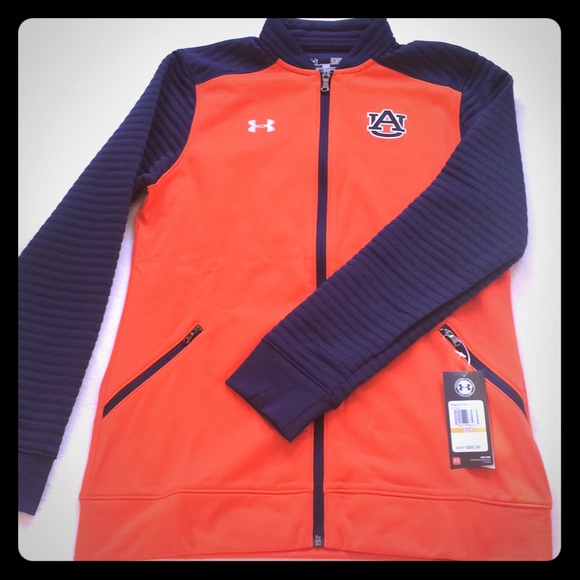 under armour orange jacket